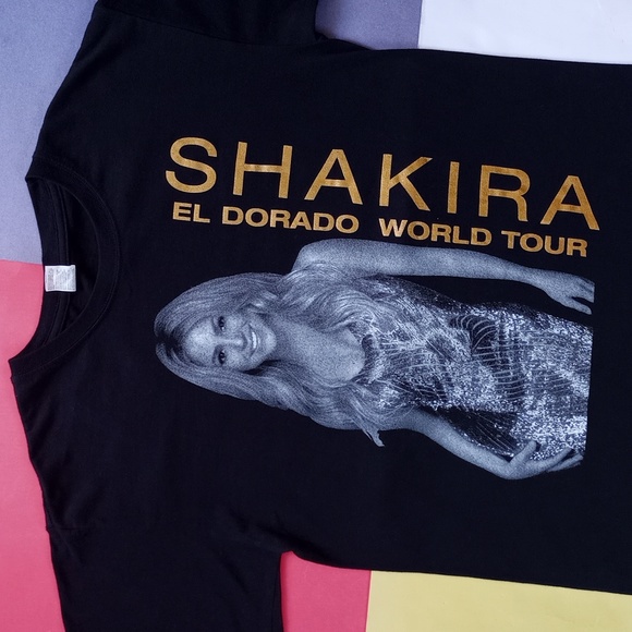 KEYA Other - 2018 SHAKIRA EL DORADO WORLD TOUR T-Shirt UNISEX